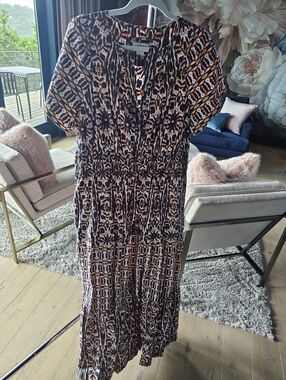 Anthropologie Maeve Somerset Maxi Dress